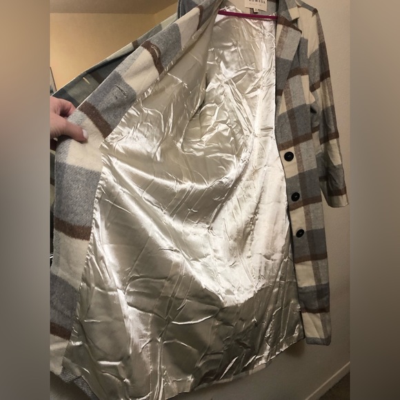 VICI sold out Promesa Small plaid duster - Picture 5 of 7